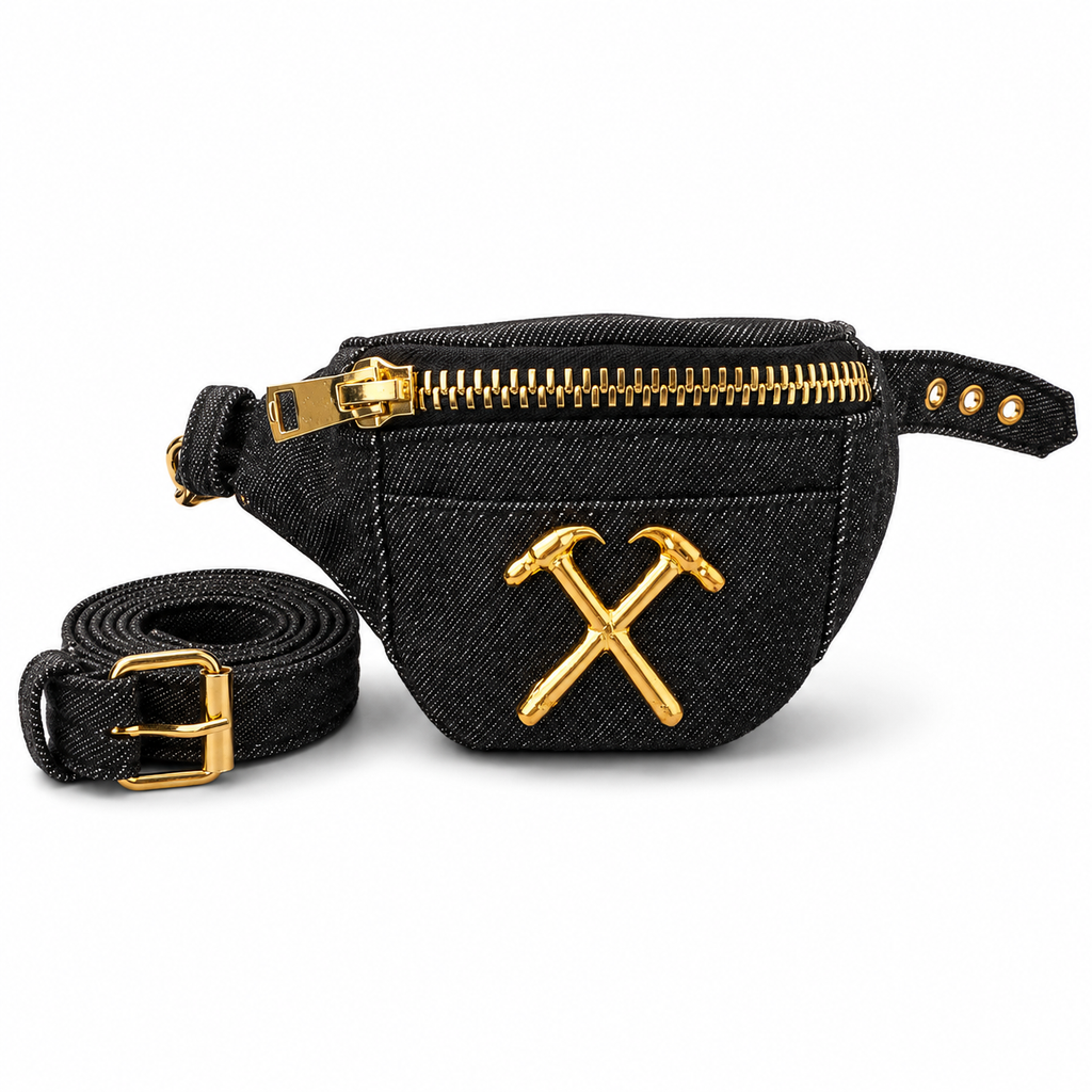 Mini Utilitarian Denim Bag