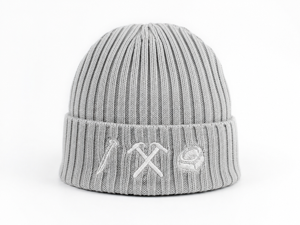 Nail, Hammer Nut Satin Lined Beanie