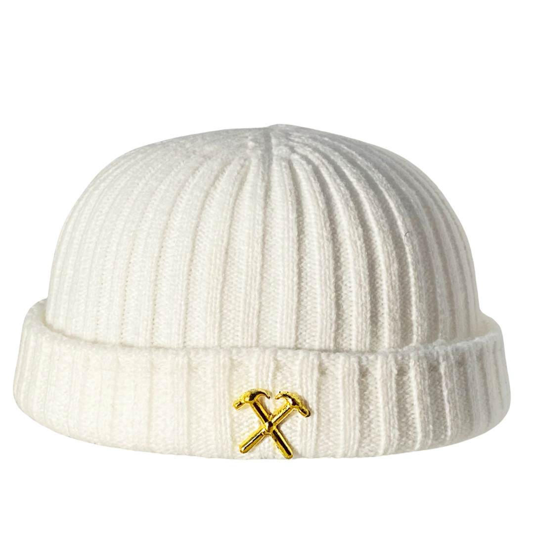 “Nina” Fisherman Nit Beanie -