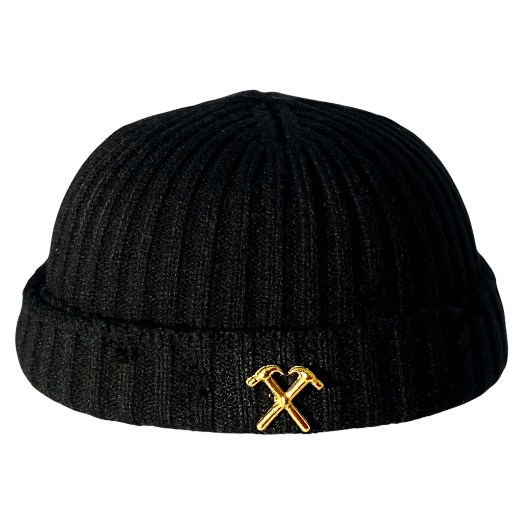 “Nina” Fisherman Nit Beanie -