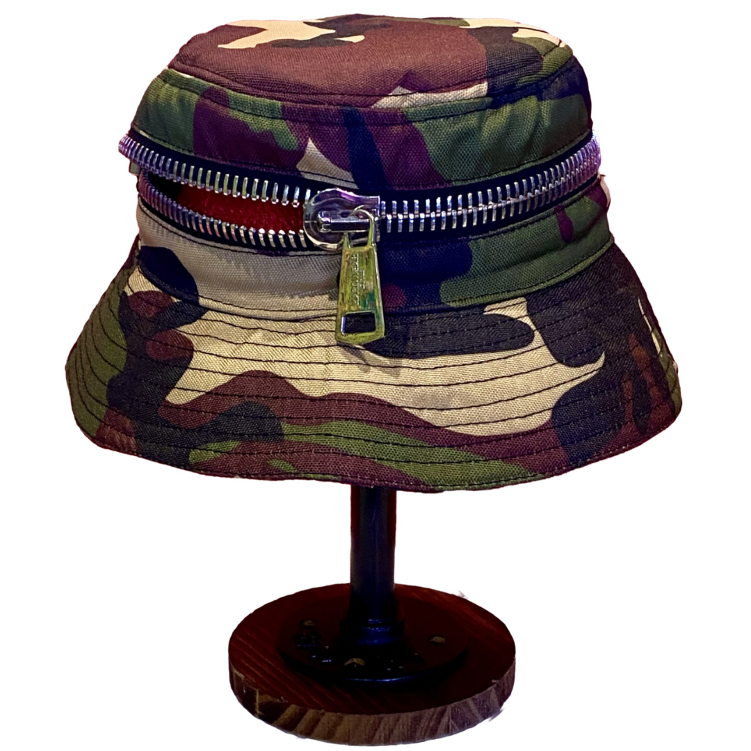 Zip Hard “Shaheim” Nylon Bucket Hat
